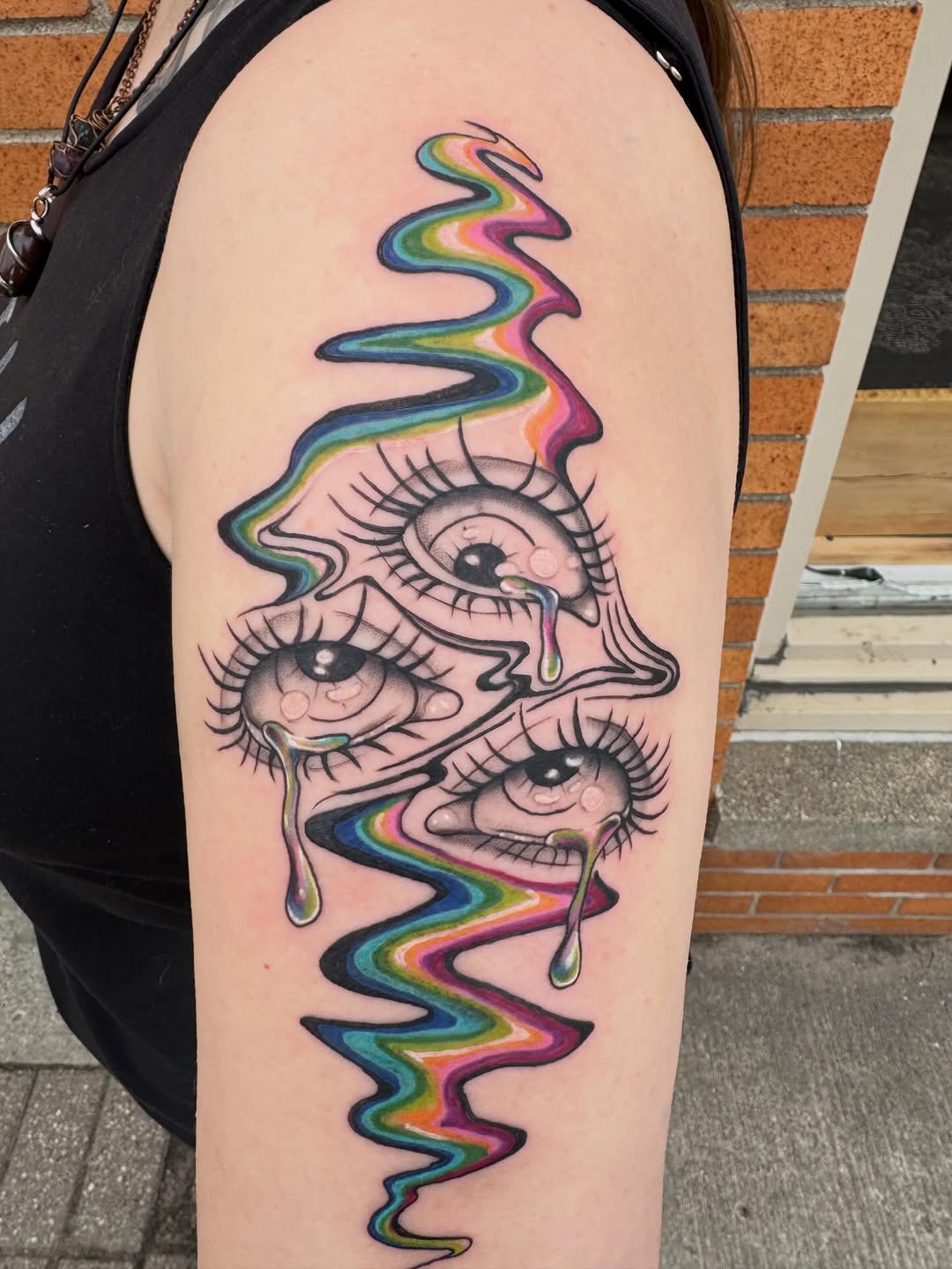 Tattoo by @tattoosbyjacklyn — new_school, surrealism