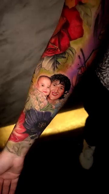 Tattoo by @x1.topsecret — realism, color