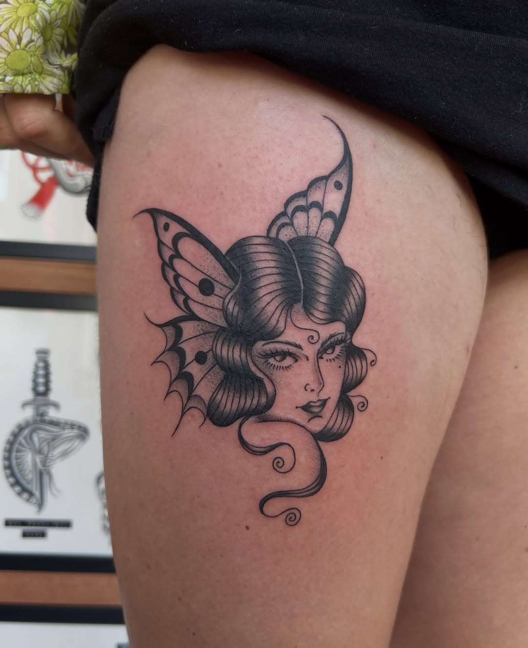 Tattoo by @syrenbier — american_traditional, illustrative