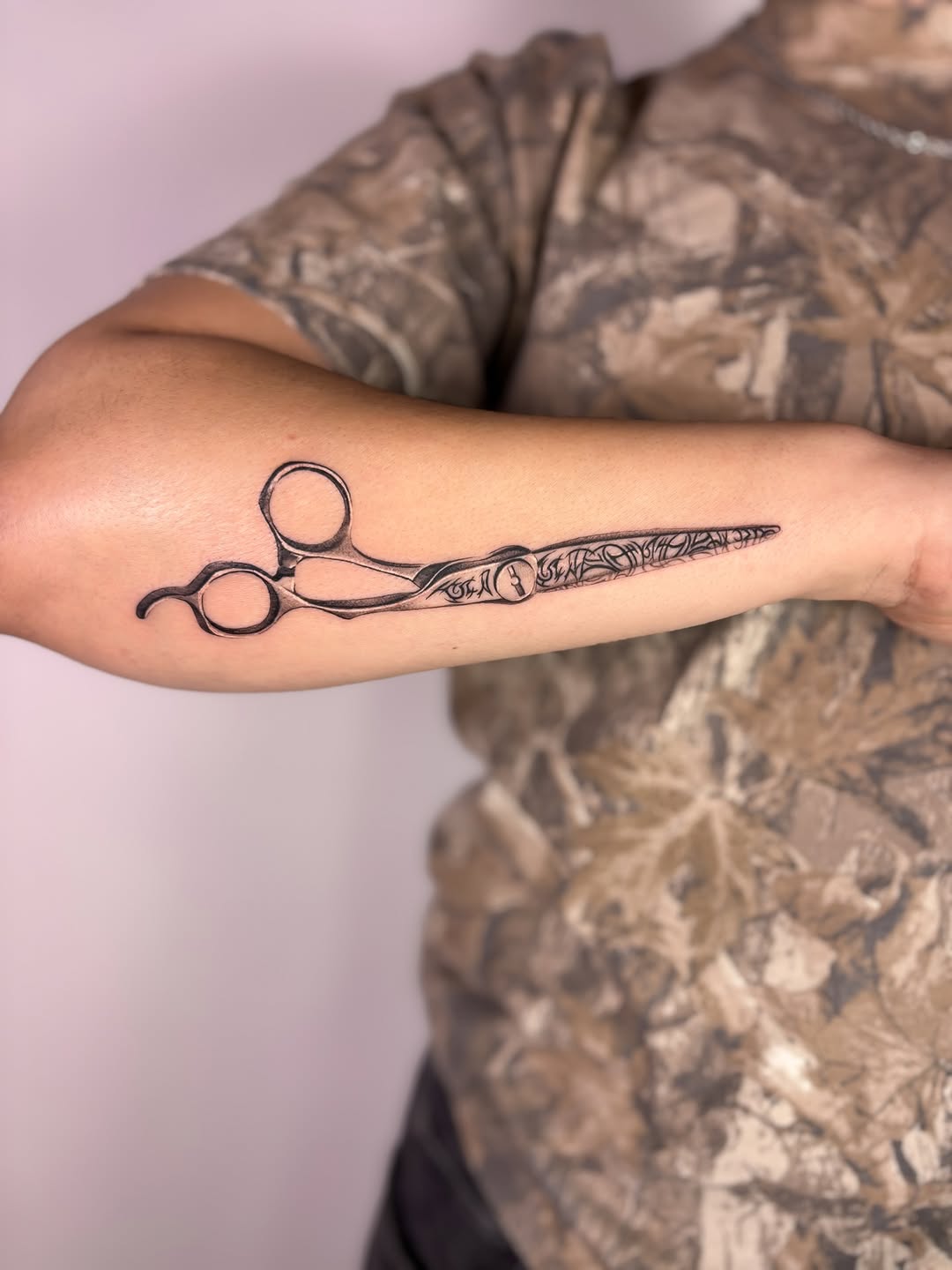Tattoo by @ao.tats — black_and_grey, ornamental