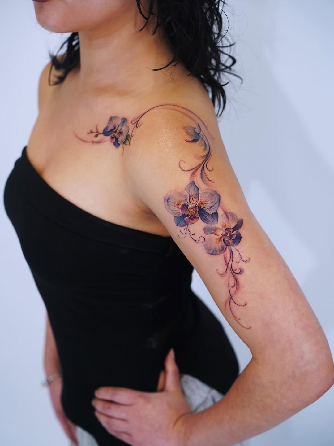 Tattoo by @hye.artt β fine_line, watercolor