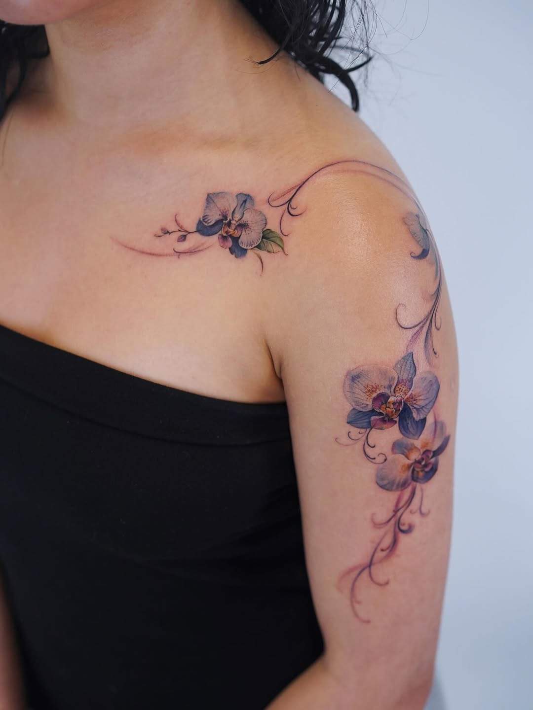 Tattoo by @hye.artt β fine_line, watercolor