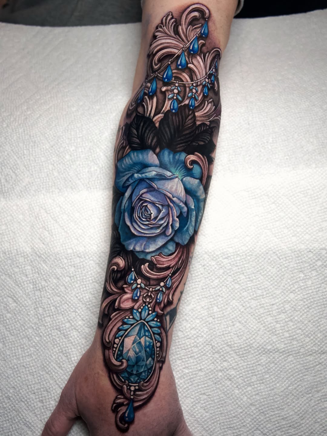 Tattoo by @nikkisimpsontattoos โ realism, ornamental