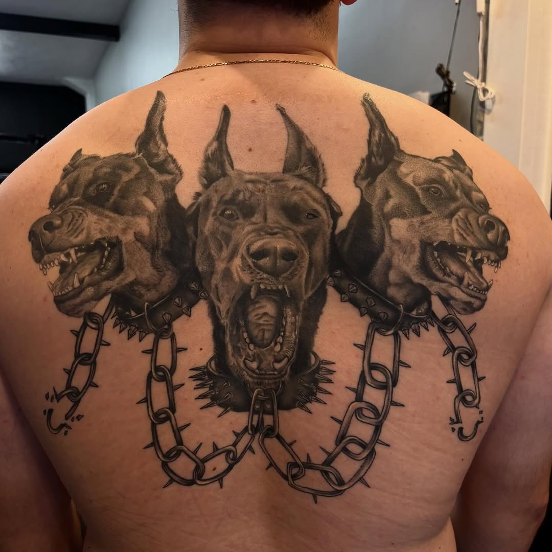 Tattoo by @venuss.inks — realism, black_and_grey