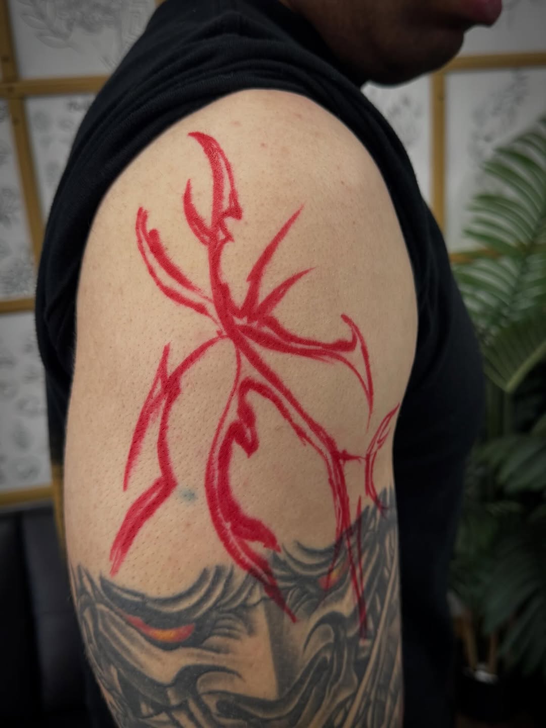 Tattoo by @lele_tattooart β trash_polka