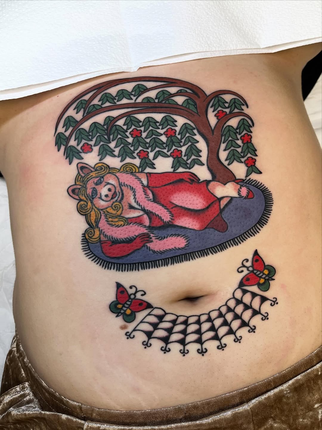 Tattoo by @abbeyruthtattoo — american_traditional, illustrative