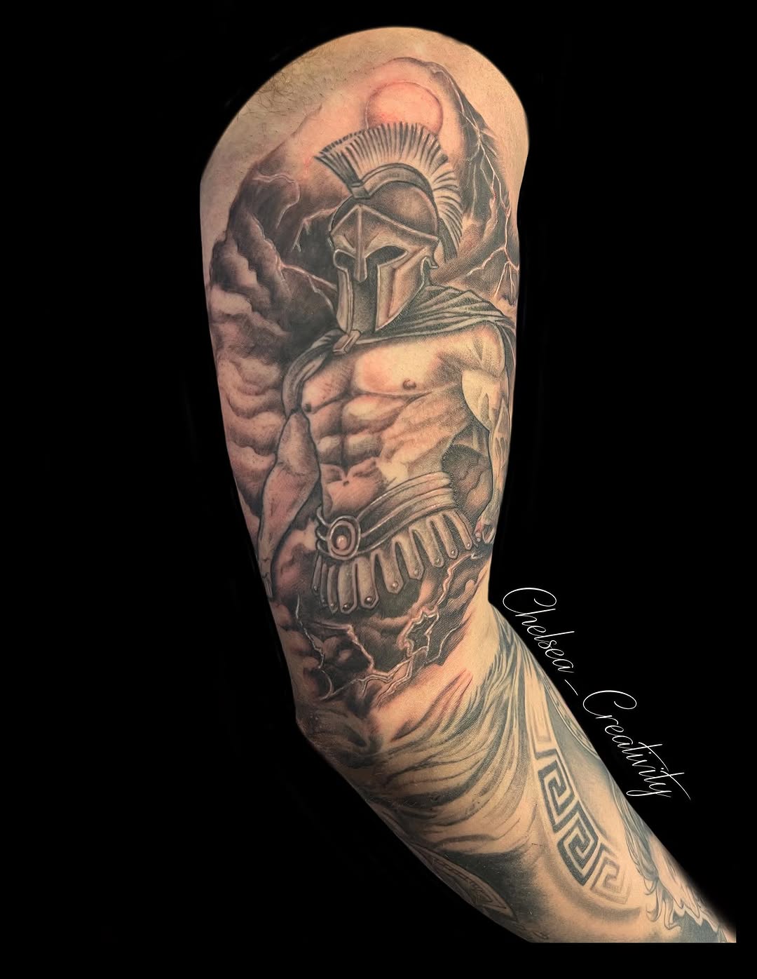 Tattoo by @chelsea_creativity — realism, black_and_grey