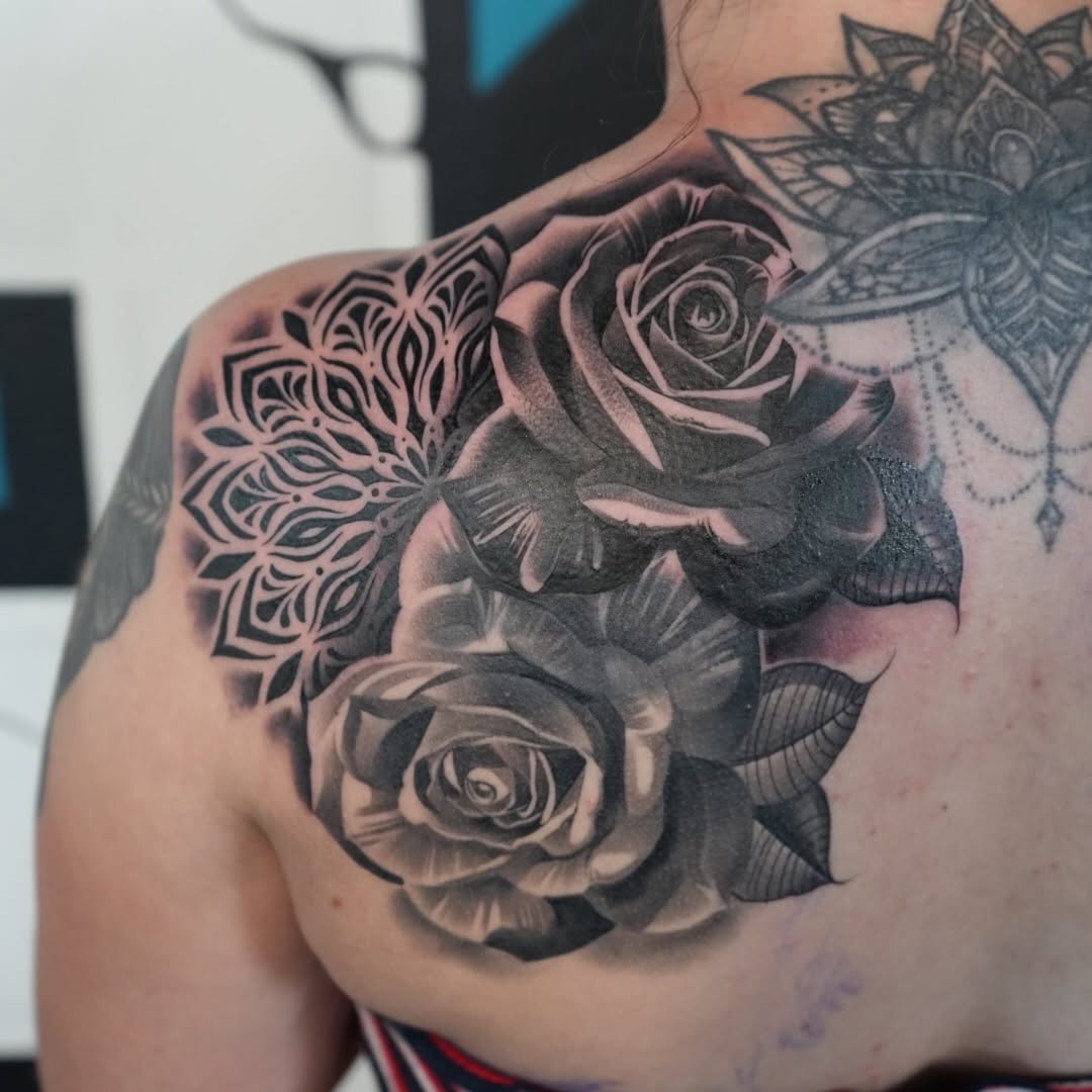 Tattoo by @bigtoons21 — black_and_grey, realism
