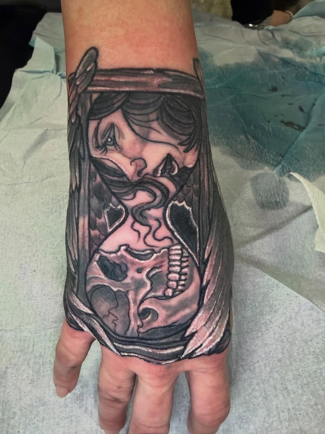 Tattoo by @ryanfukinanderson β black_and_grey, dark_realism