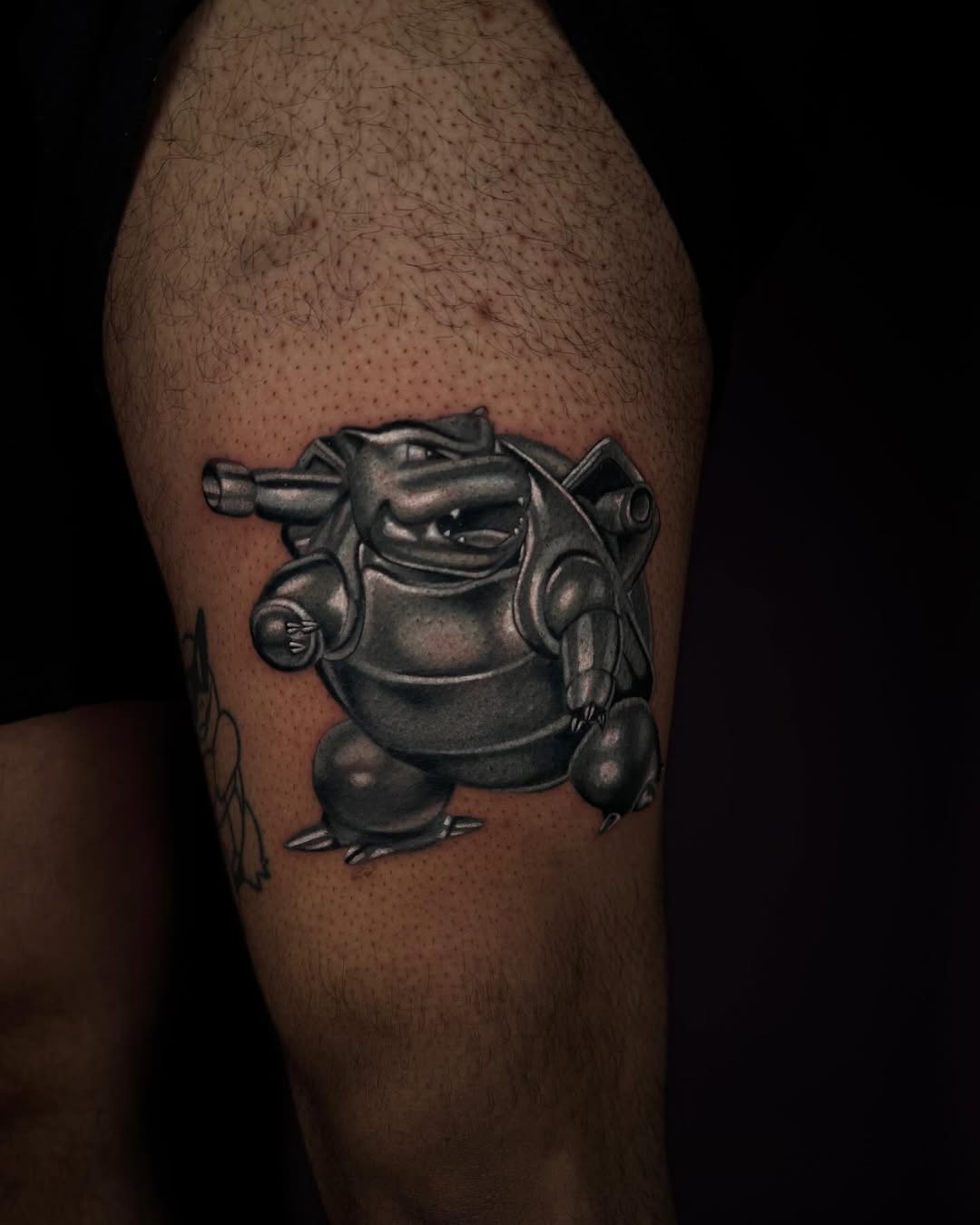 Tattoo by @melanytattoos — realism, black_and_grey