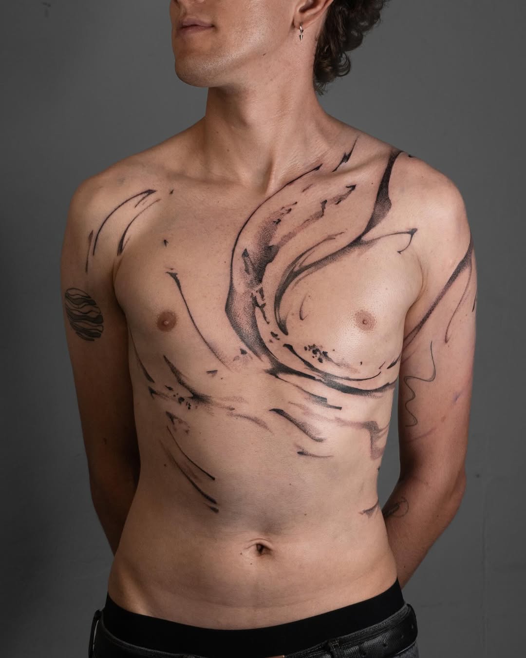 Tattoo by @pietromoleti — blackwork, illustrative