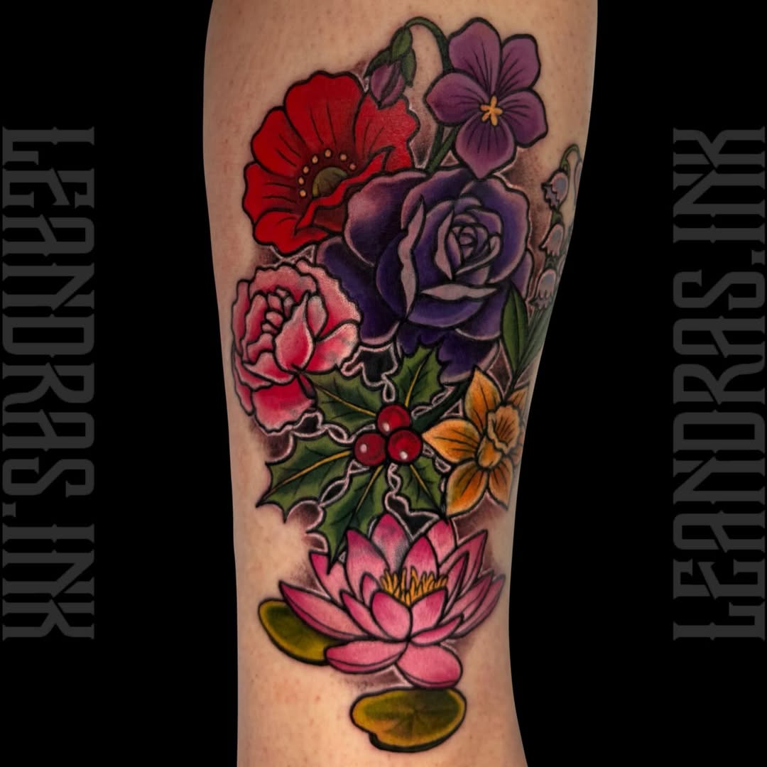 Tattoo by @leandras.ink — neo_traditional, realism