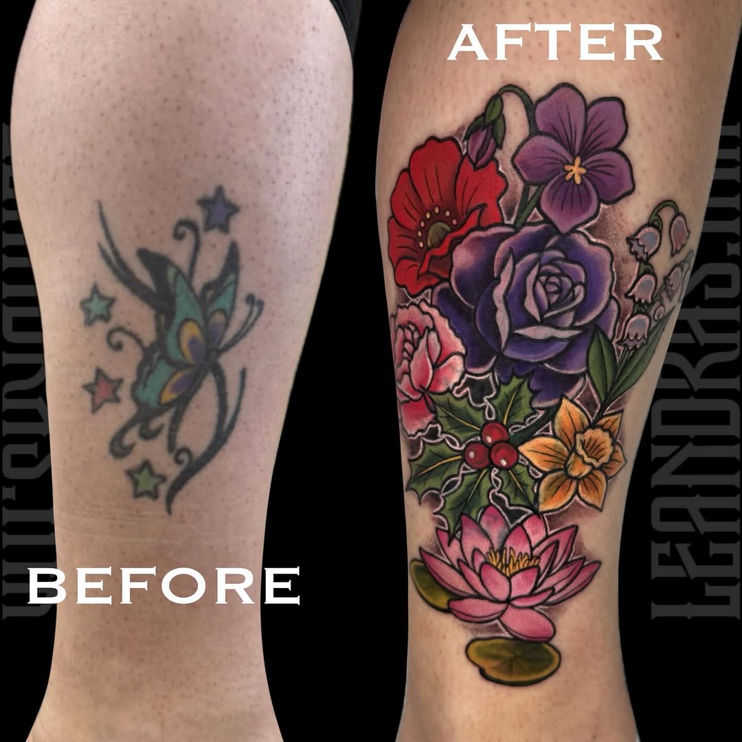 Tattoo by @leandras.ink — neo_traditional, realism