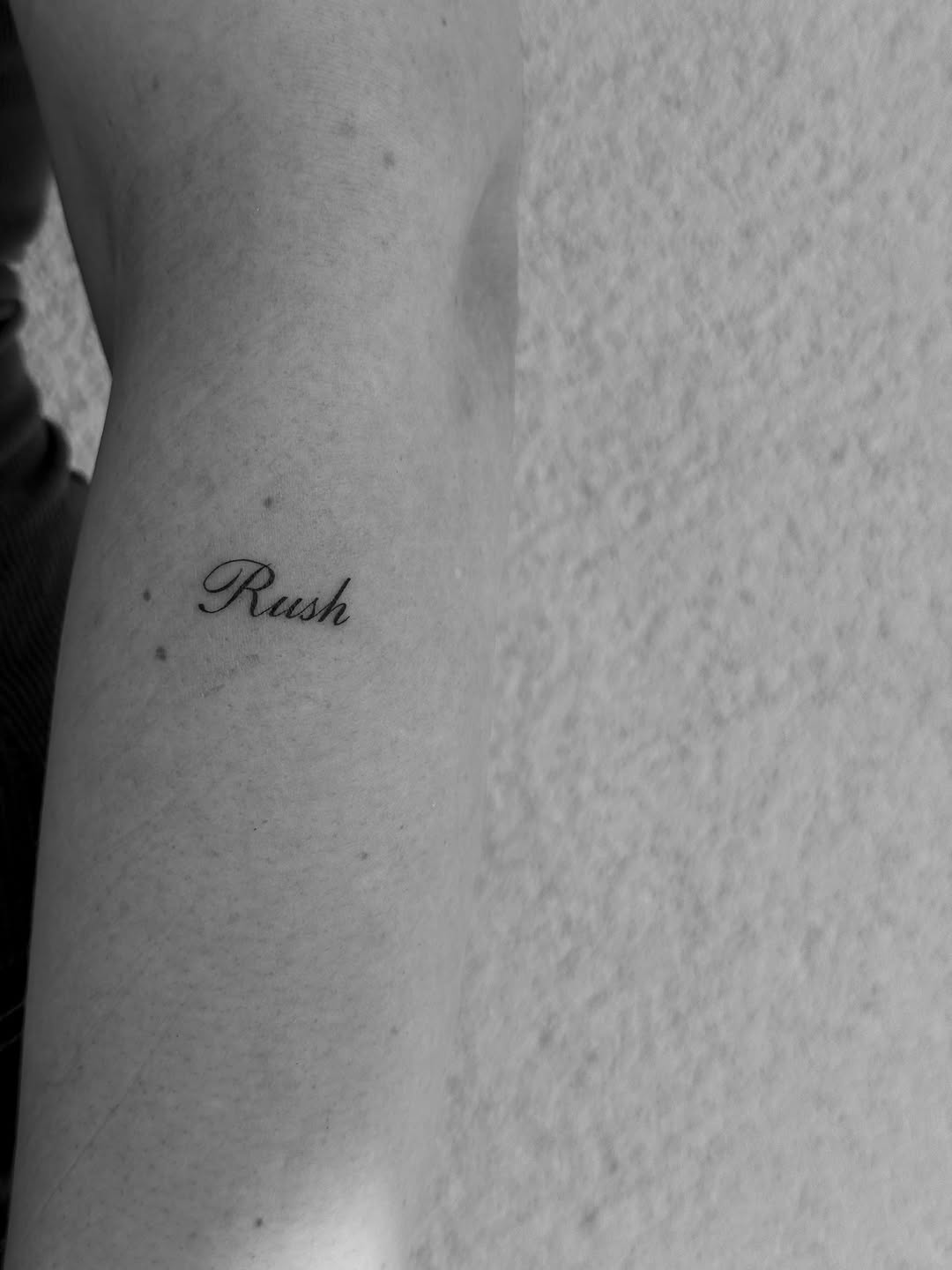 Tattoo by @marked.creativestudios — lettering_script, fine_line