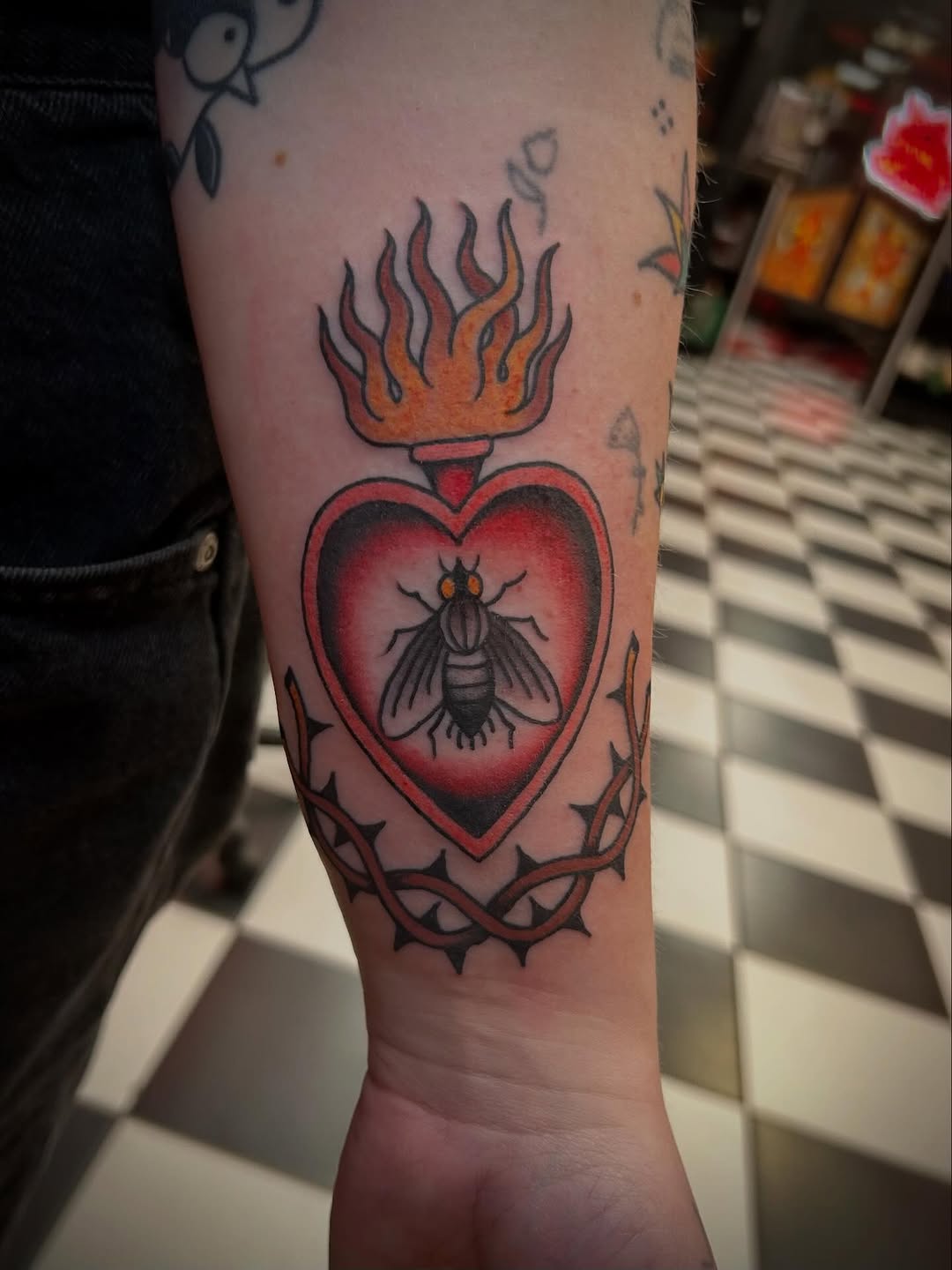 Tattoo by @paultrimbletattoo — american_traditional