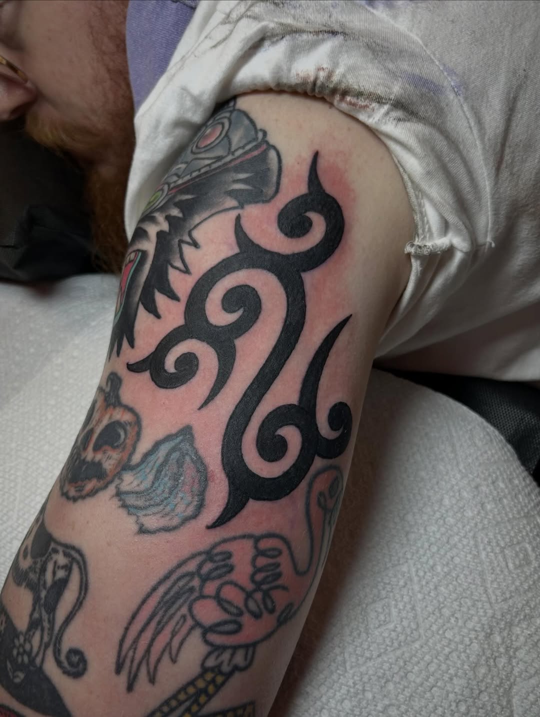 Tattoo by @paultrimbletattoo — tribal, blackwork