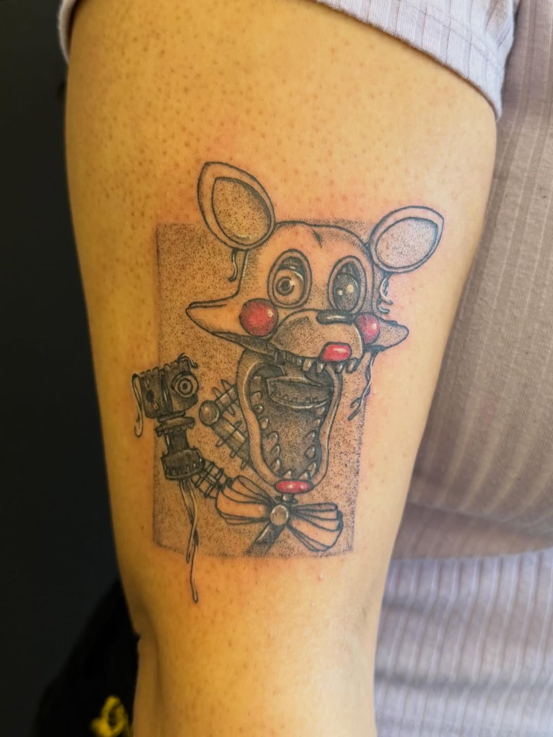 Tattoo by @sin_sidney_tatts — illustrative, black_and_grey
