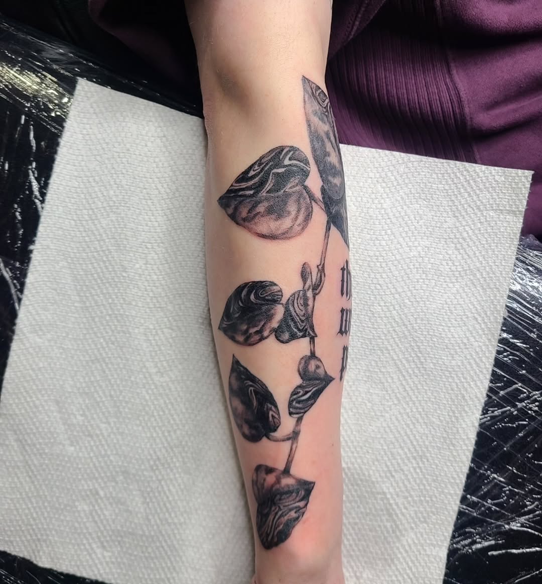 Tattoo by @shmorgue — black_and_grey, realism