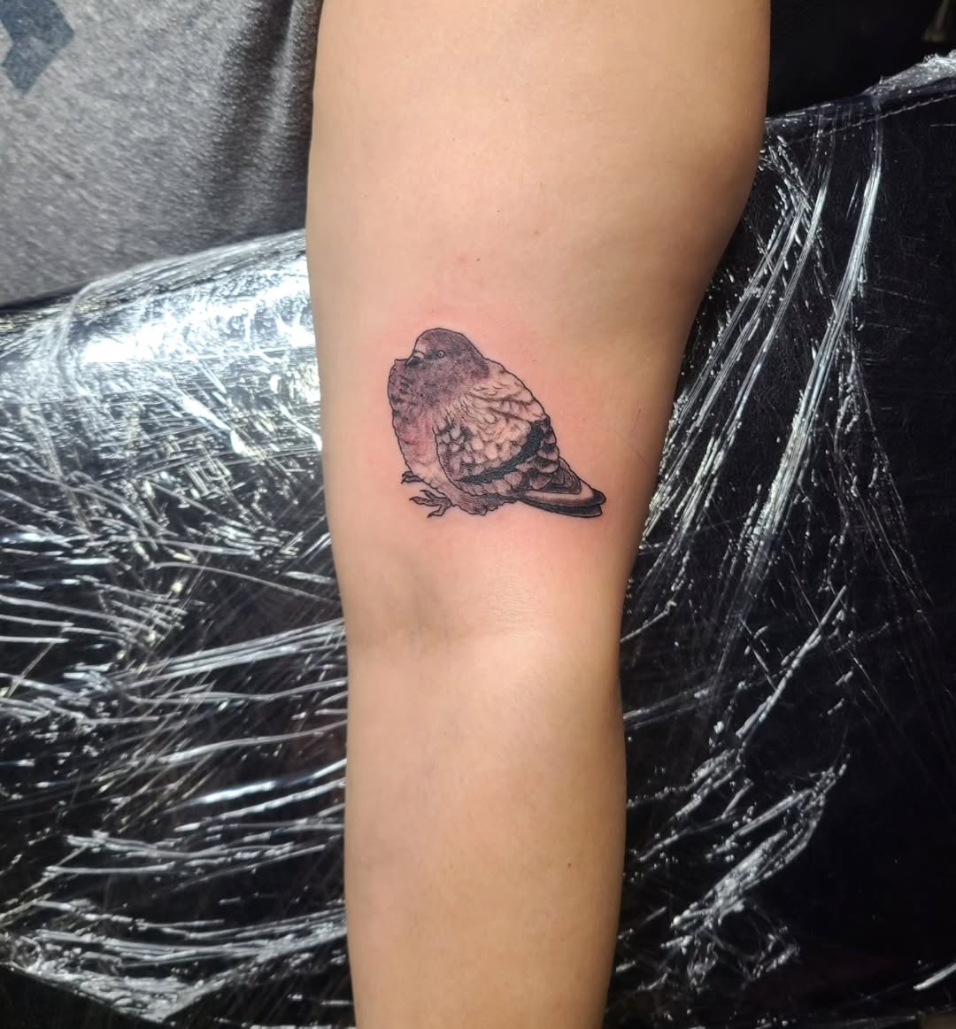 Tattoo by @shmorgue — realism, black_and_grey