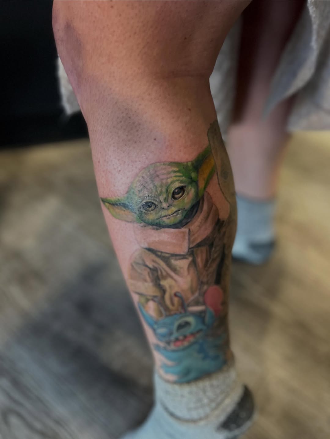 Tattoo by @robertdelete — realism, anime