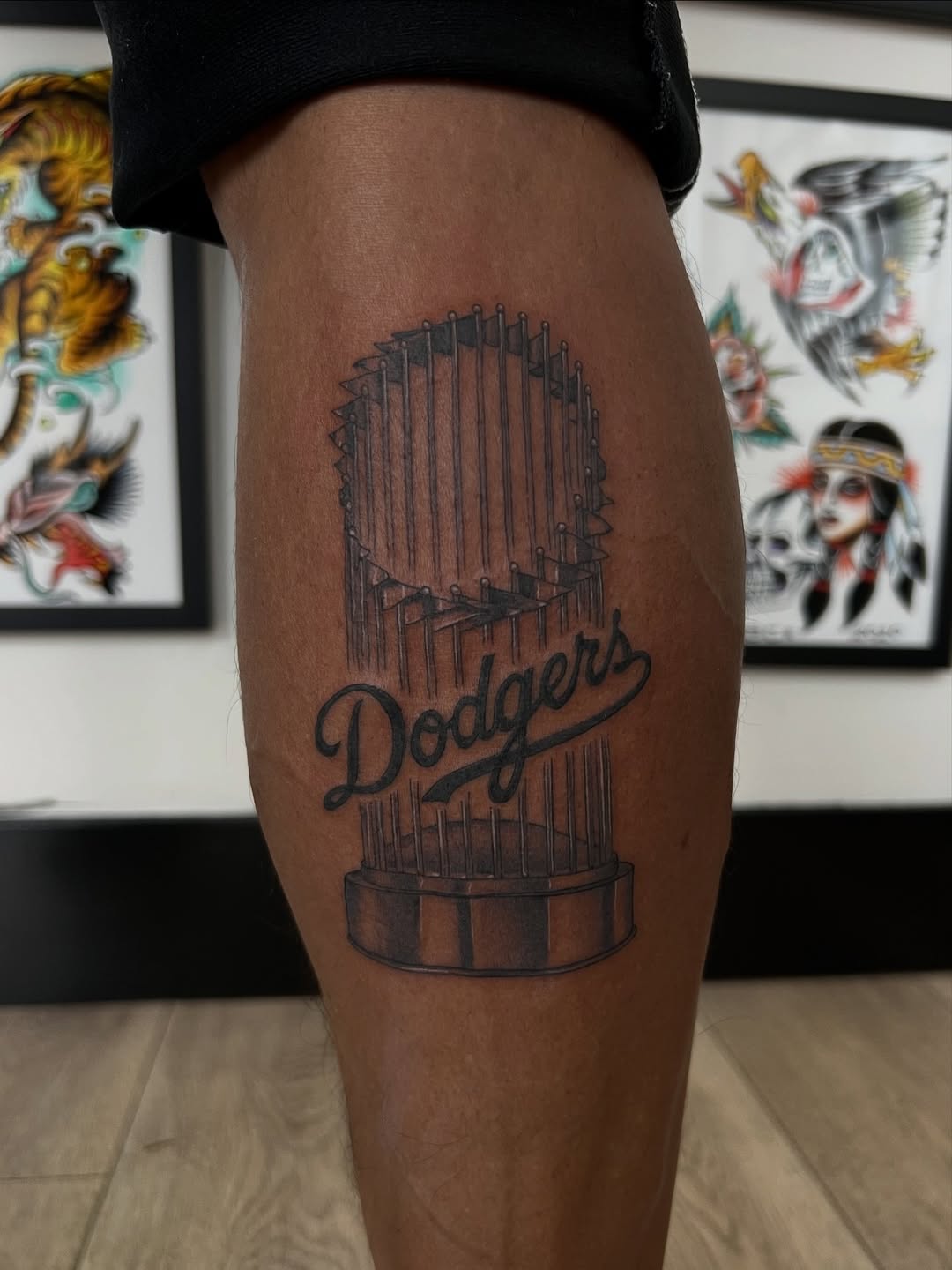 Tattoo by @nickbridwelltattoo — black_and_grey, lettering_script