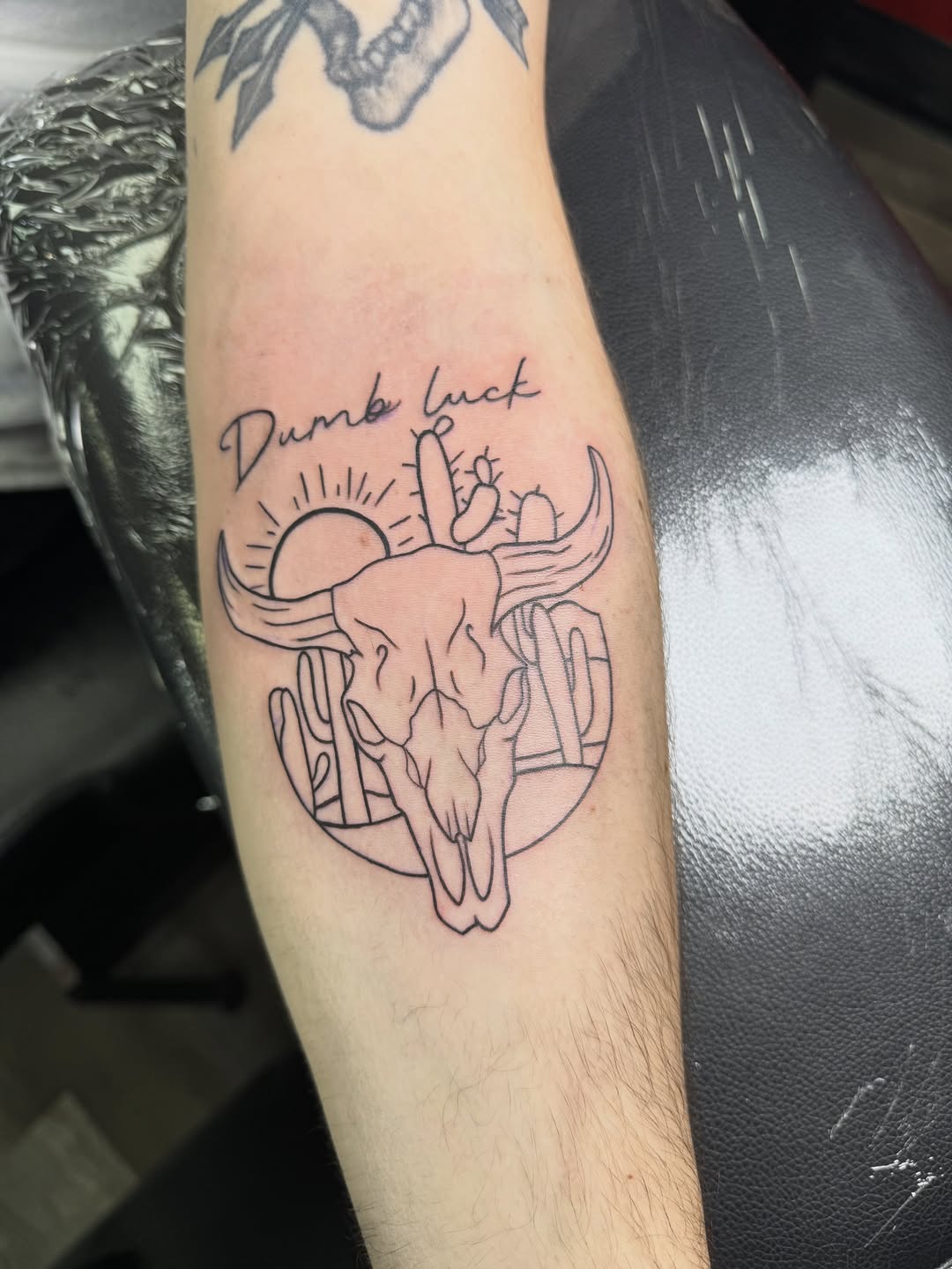 Tattoo by @rylandtattoos — lettering_script