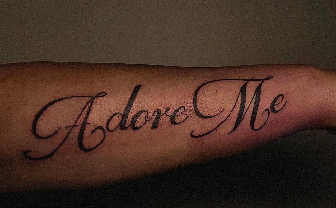 Tattoo by @inks.by.spider — lettering_script, fine_line