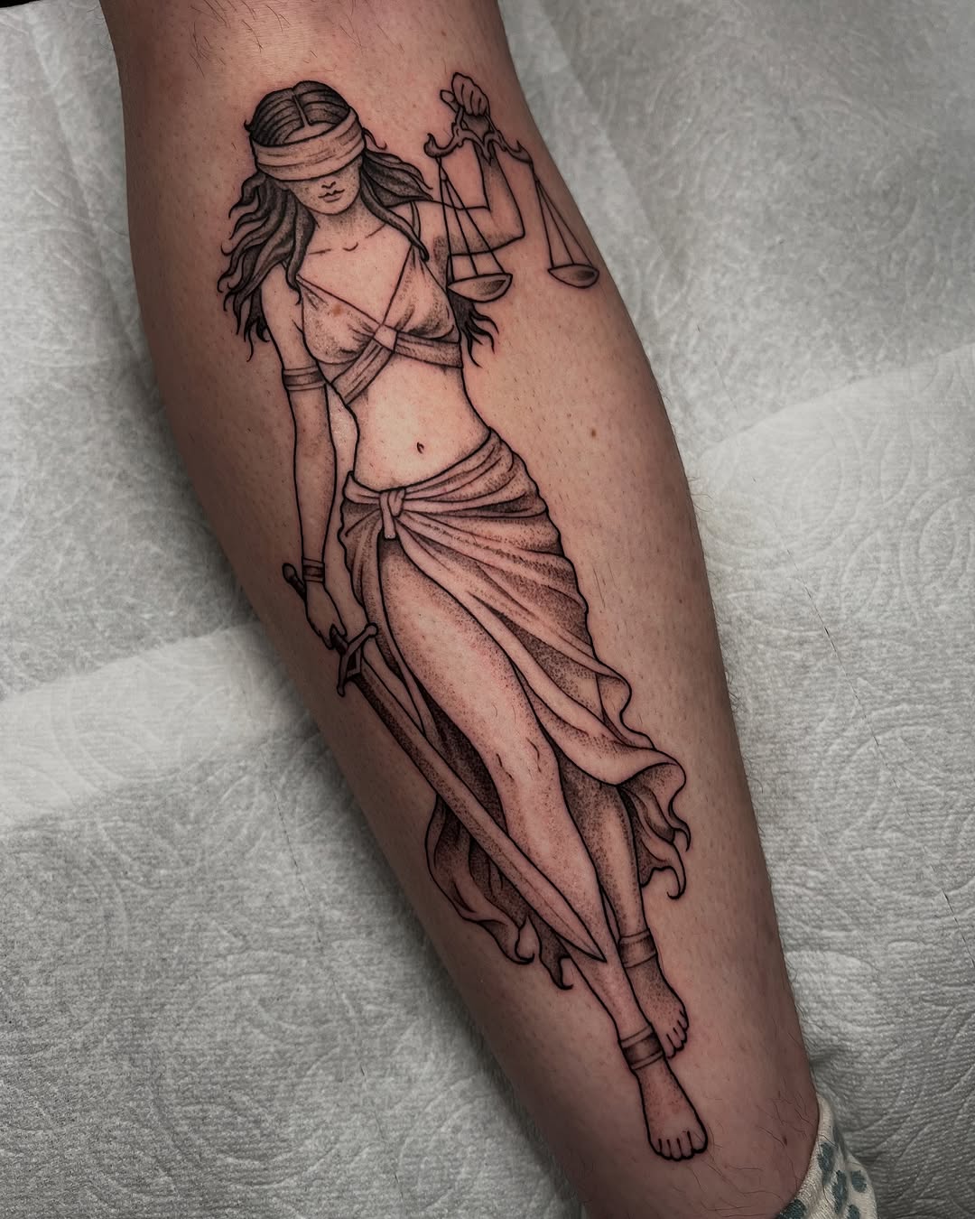 Tattoo by @lordovflies — black_and_grey, realism