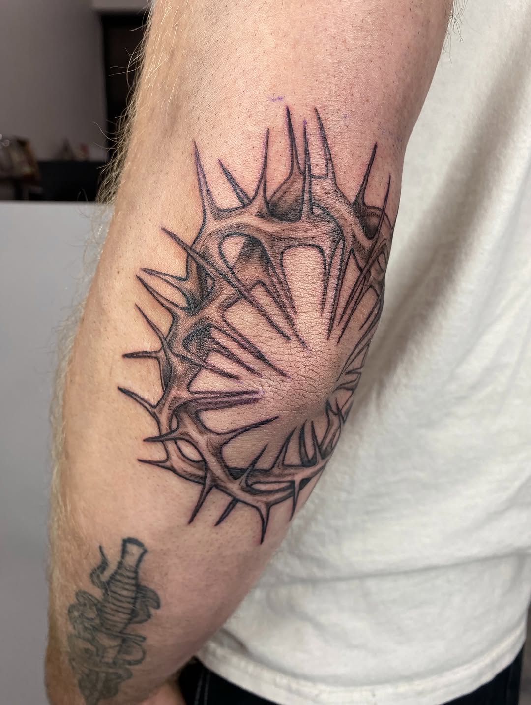 Tattoo by @krookedtattoos โ black_and_grey, realism