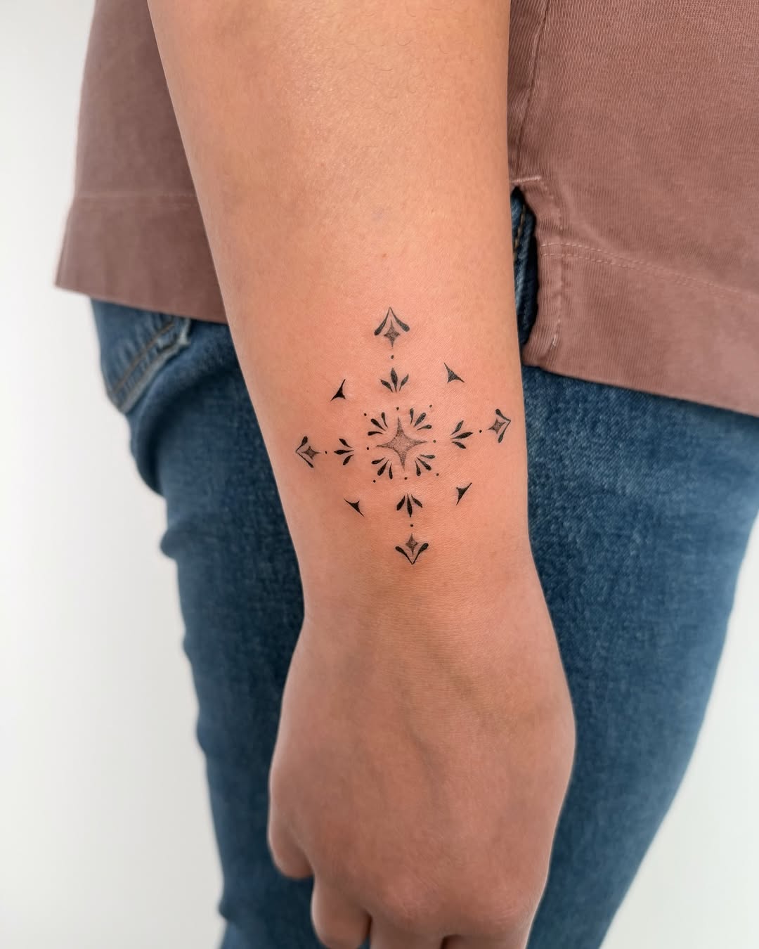 Tattoo by @leahramosink — fine_line, geometric