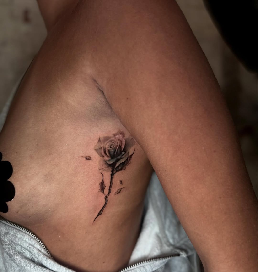 Tattoo by @isabelsmithtattoos — black_and_grey, realism