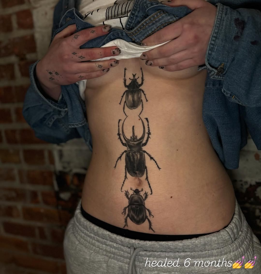 Tattoo by @isabelsmithtattoos — realism, black_and_grey