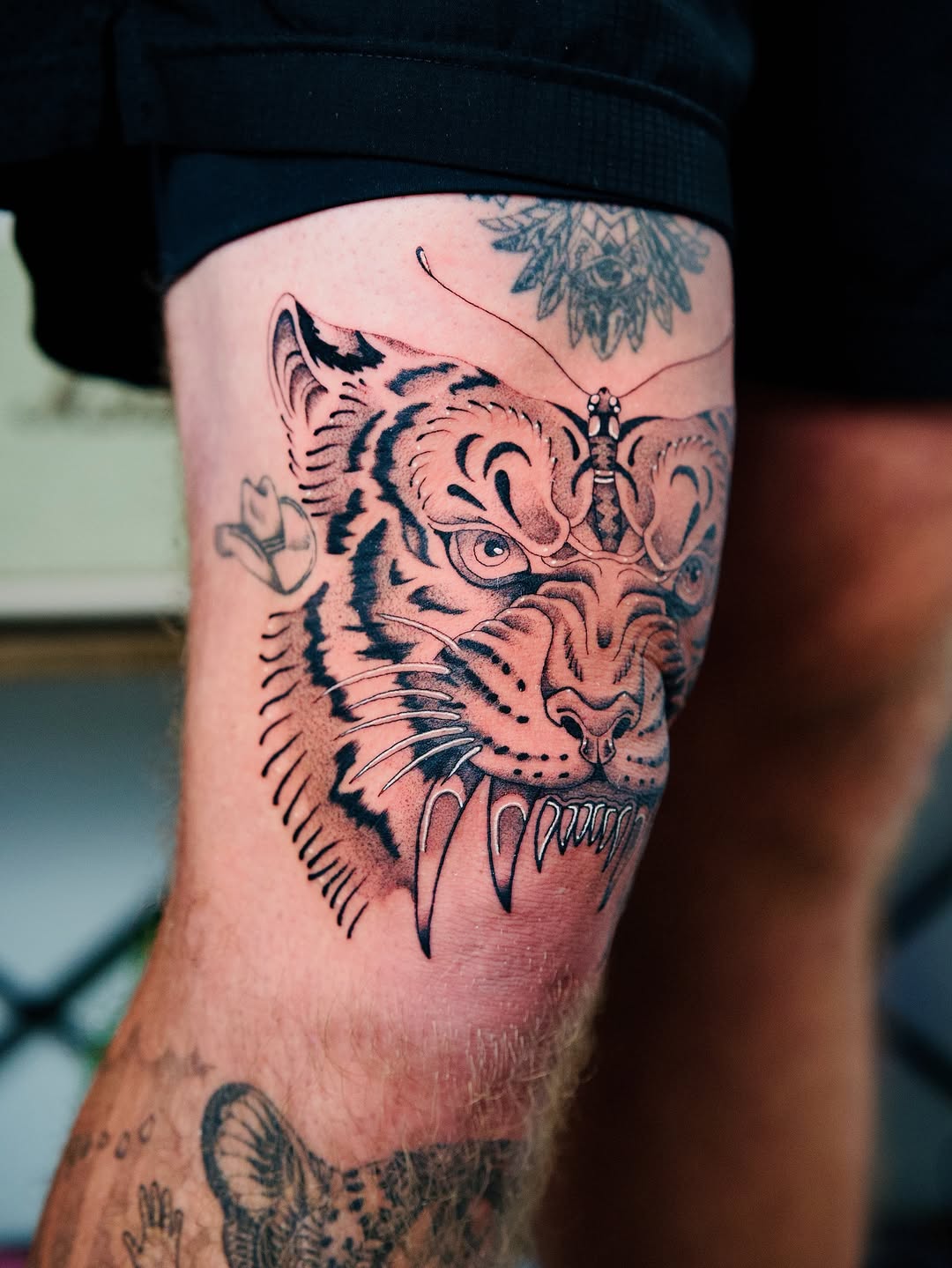 Tattoo by @glebisfine — illustrative, black_and_grey