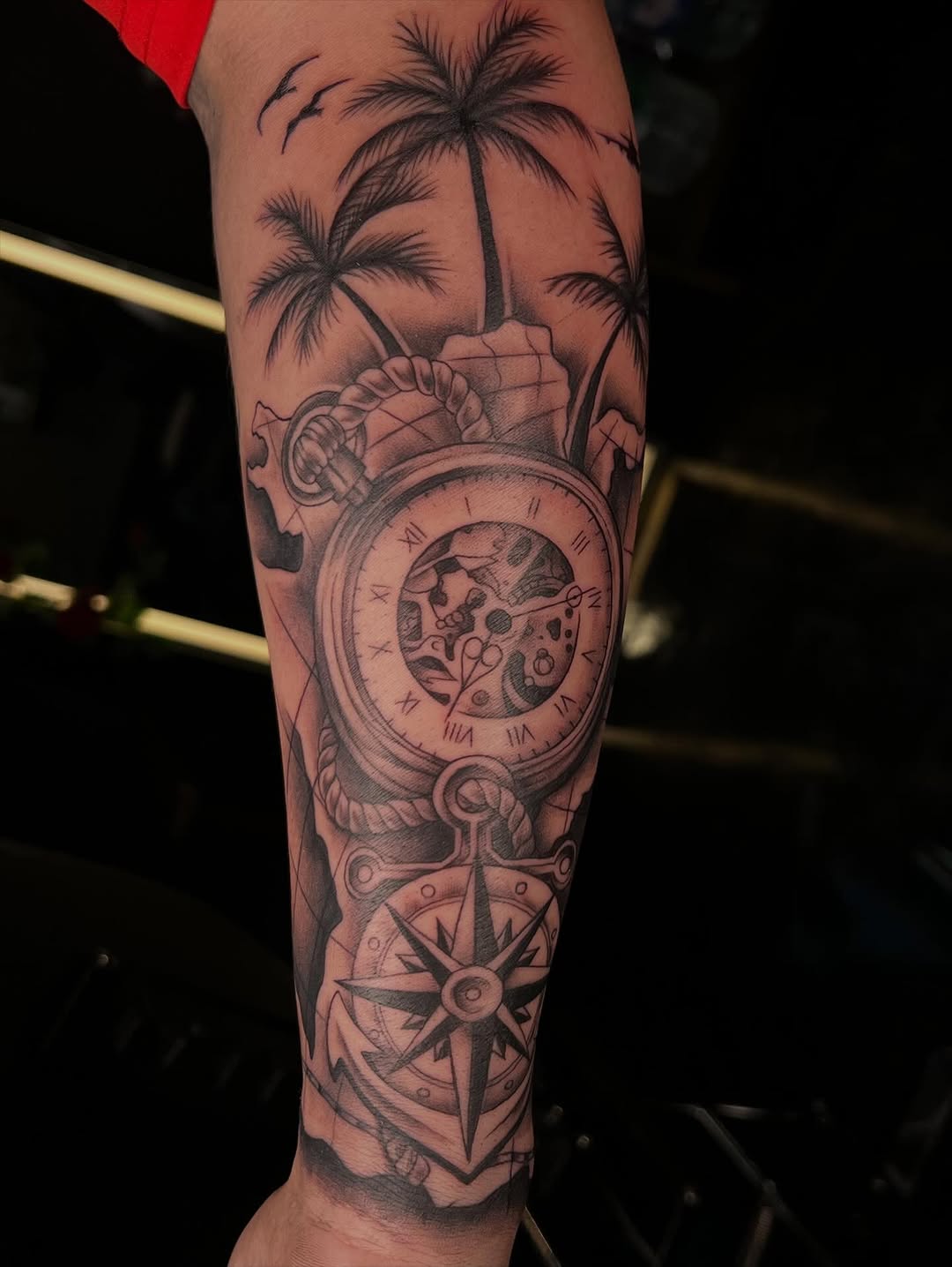 Tattoo by @kp_inktattoos_ โ black_and_grey, realism