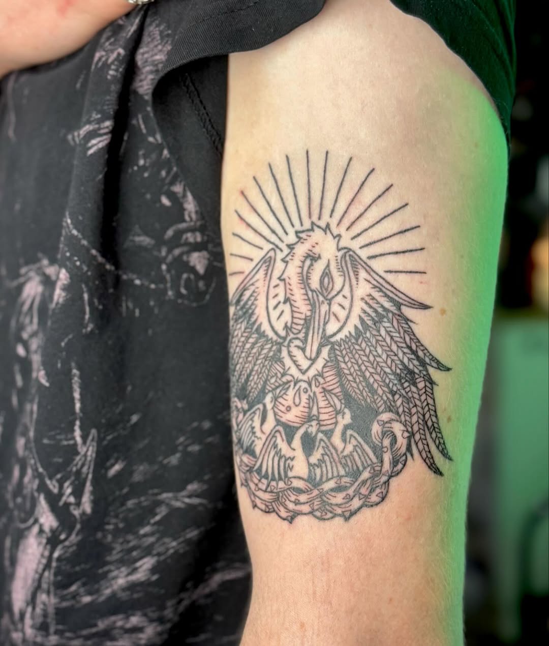 Tattoo by @inkbybugs — black_and_grey