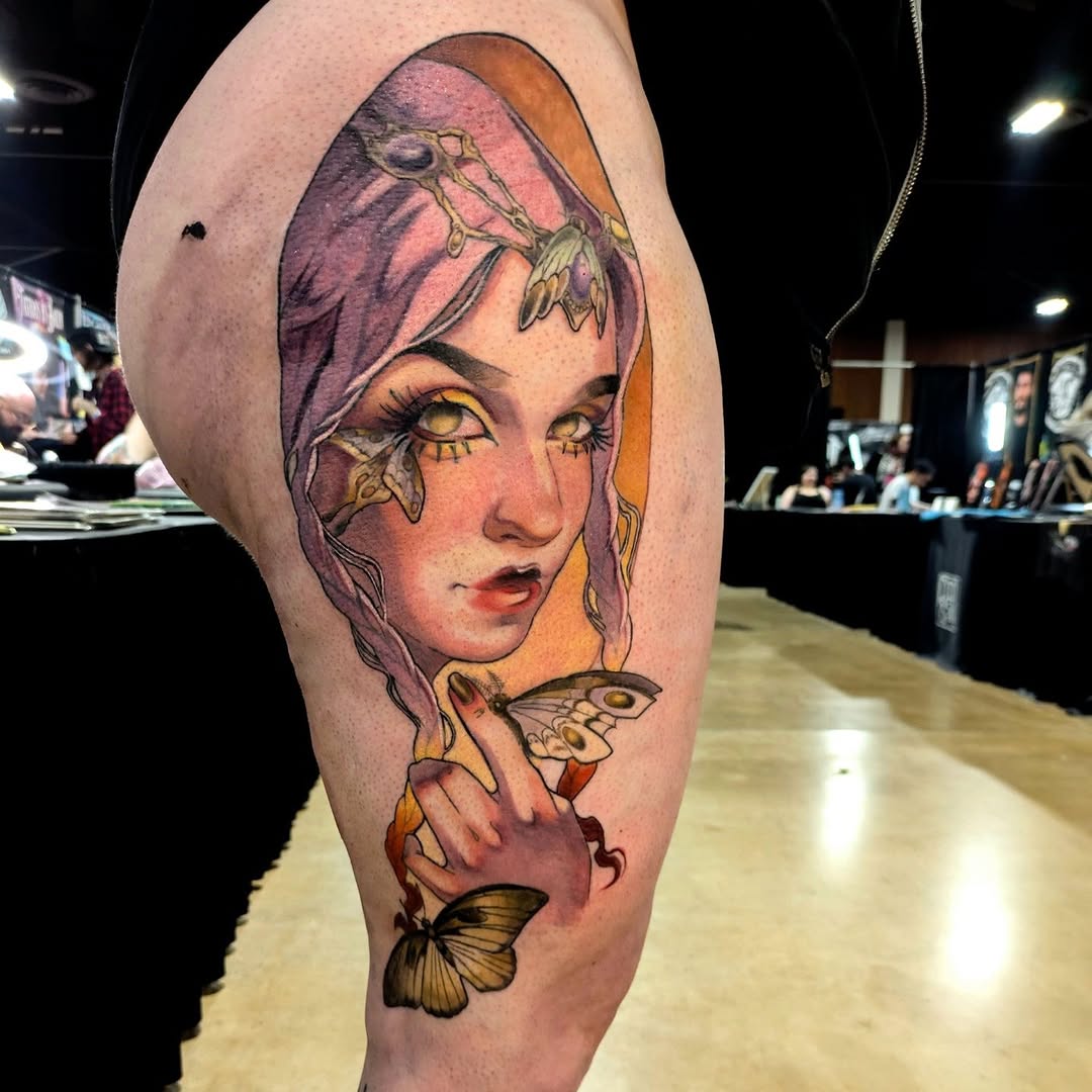 Tattoo by @lahelfowlerart โ illustrative, realism
