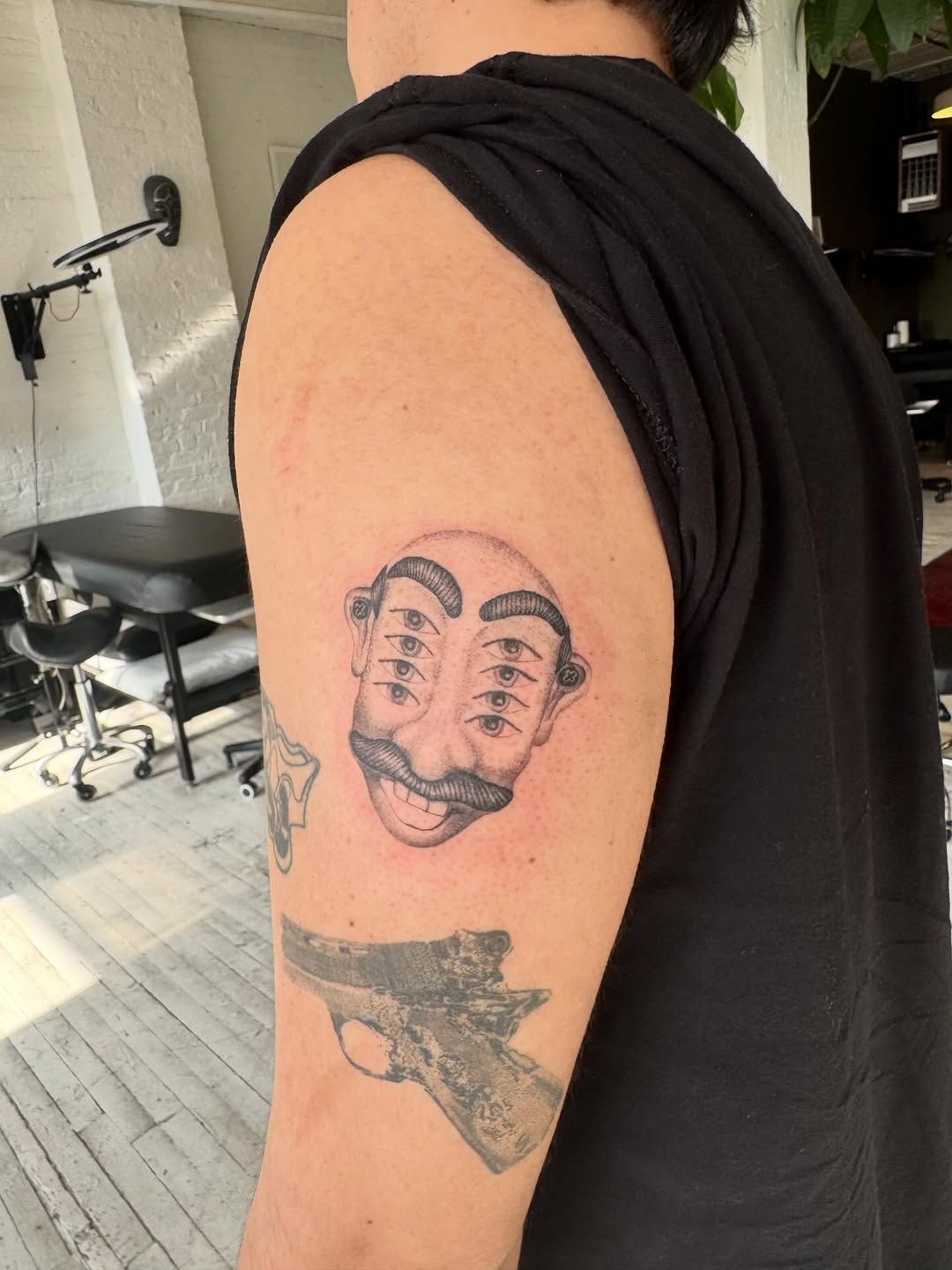 Tattoo by @el_kenny_ — black_and_grey, realism