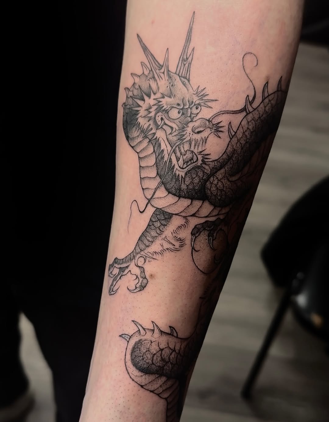 Tattoo by @babytattooer — japanese_irezumi, illustrative