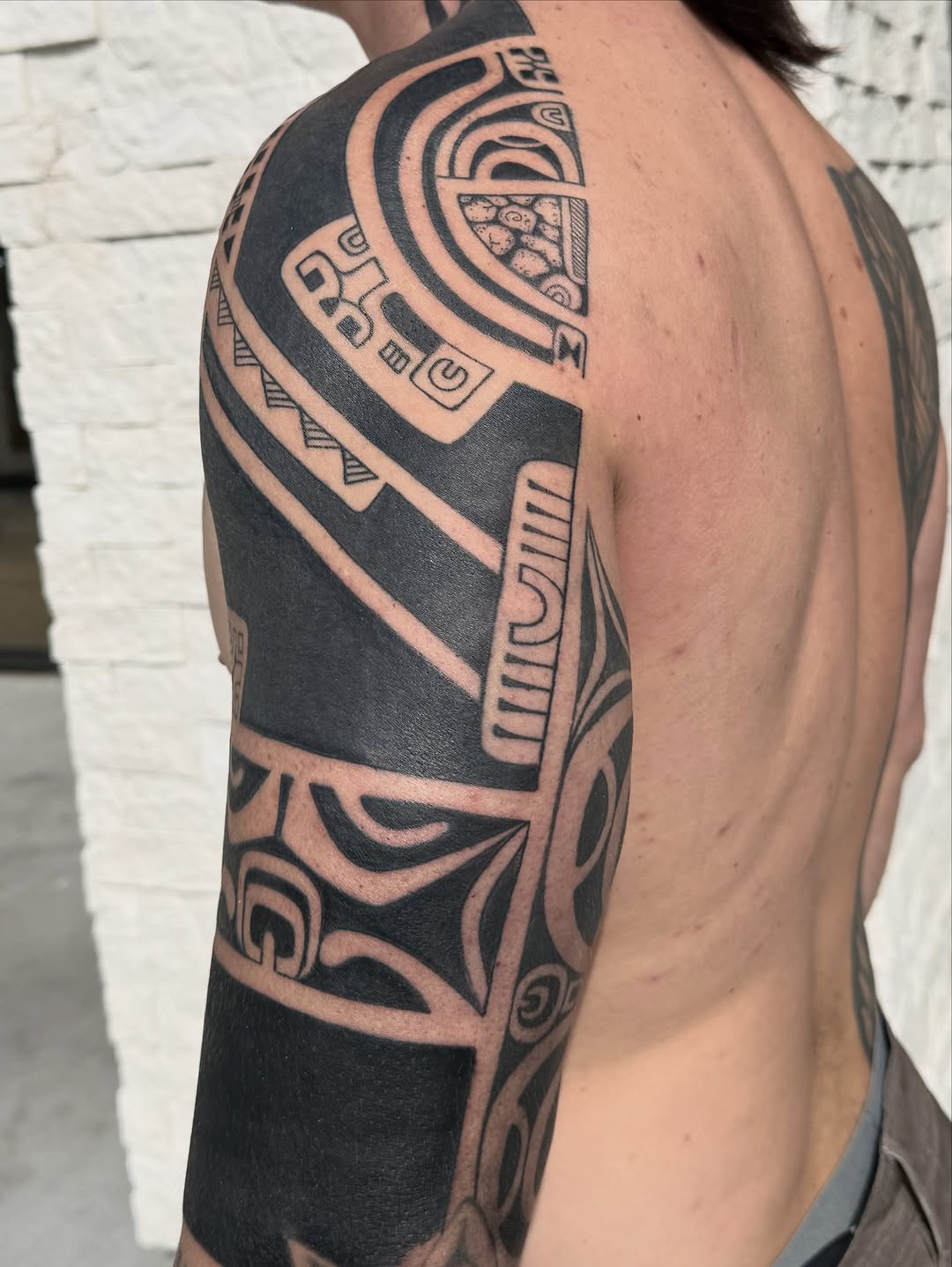 Tattoo by @healohakamanu — tribal, blackwork