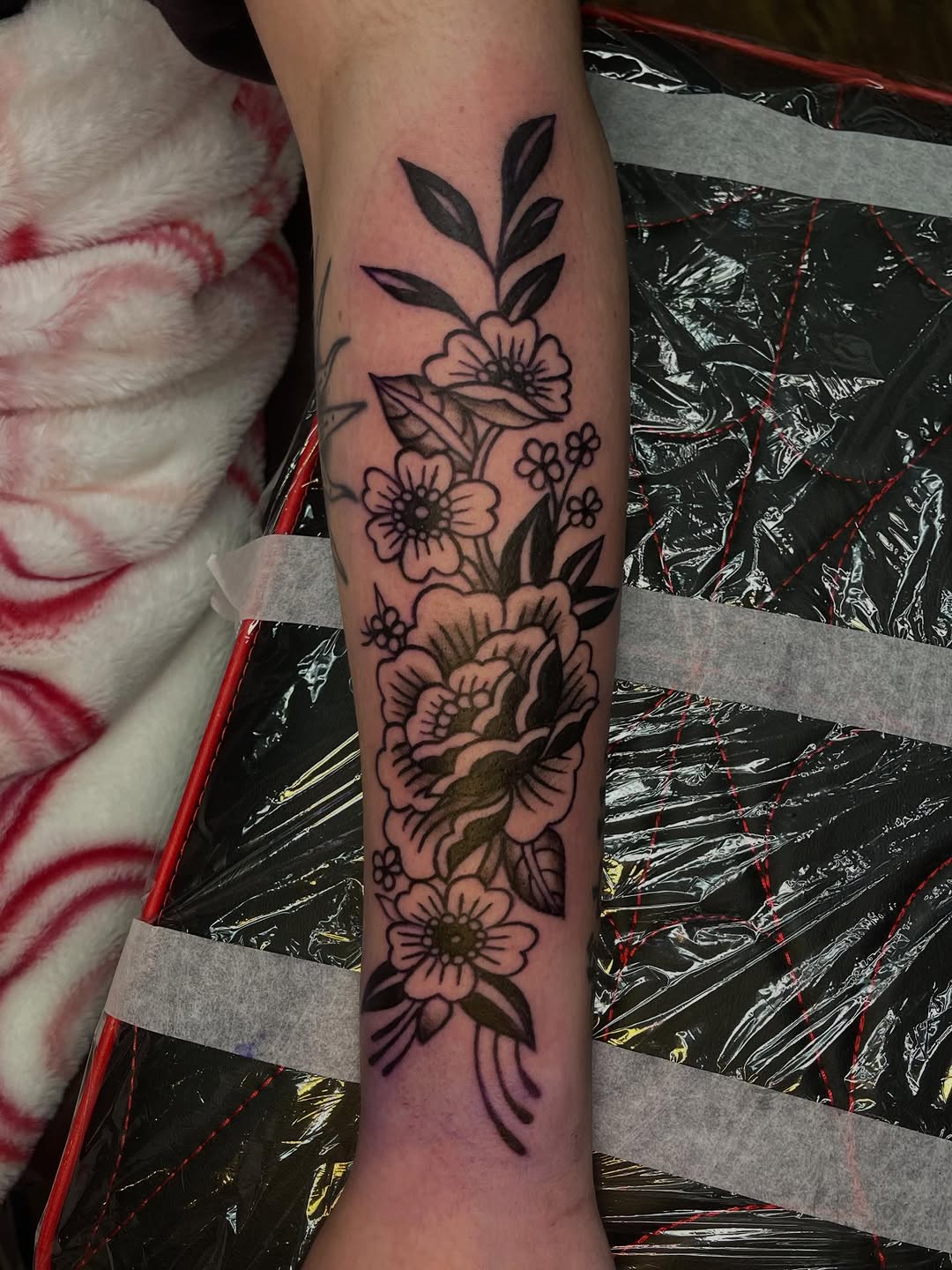 Tattoo by @_inkedbyj — blackwork