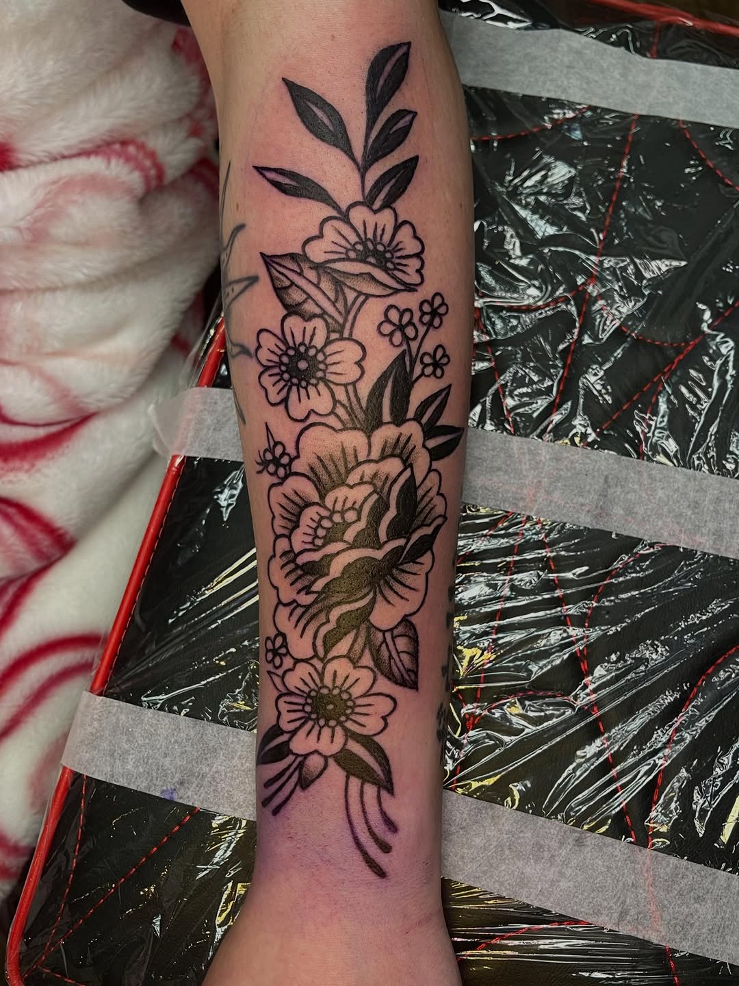 Tattoo by @_inkedbyj — blackwork