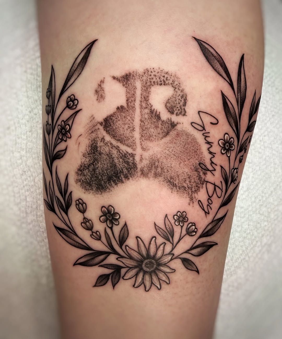Tattoo by @memento_detroit — black_and_grey, illustrative