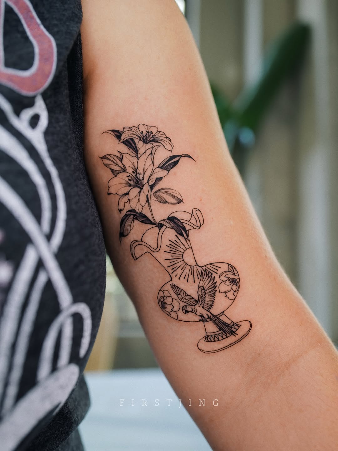 Tattoo by @firstjing β fine_line