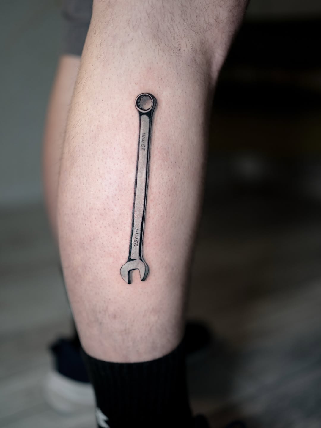 Tattoo by @dima___sova — realism, black_and_grey