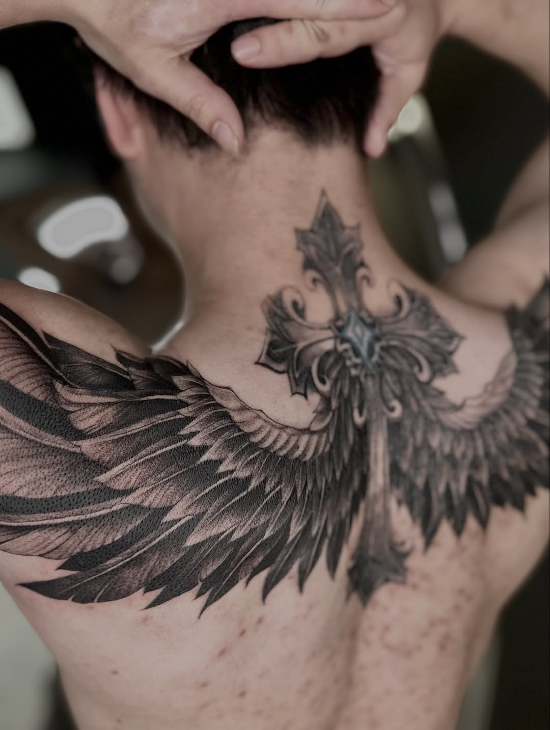 Tattoo by @loganartstudio โ black_and_grey, realism