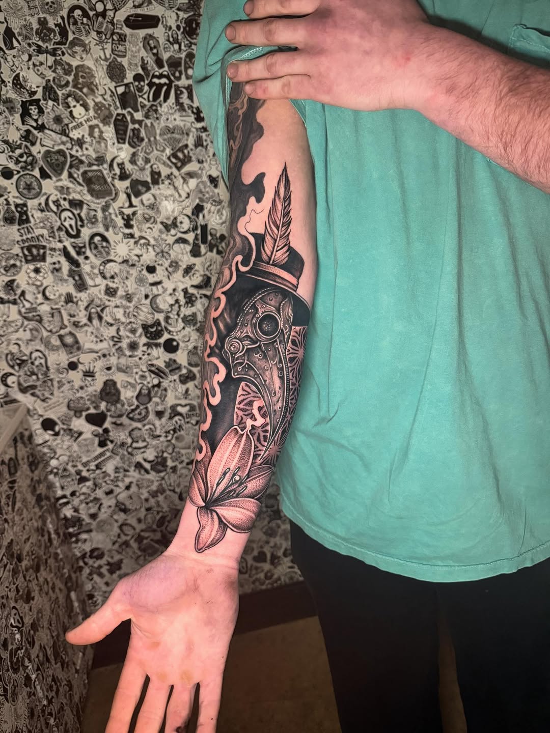 Tattoo by @kee.tattoos — black_and_grey, realism