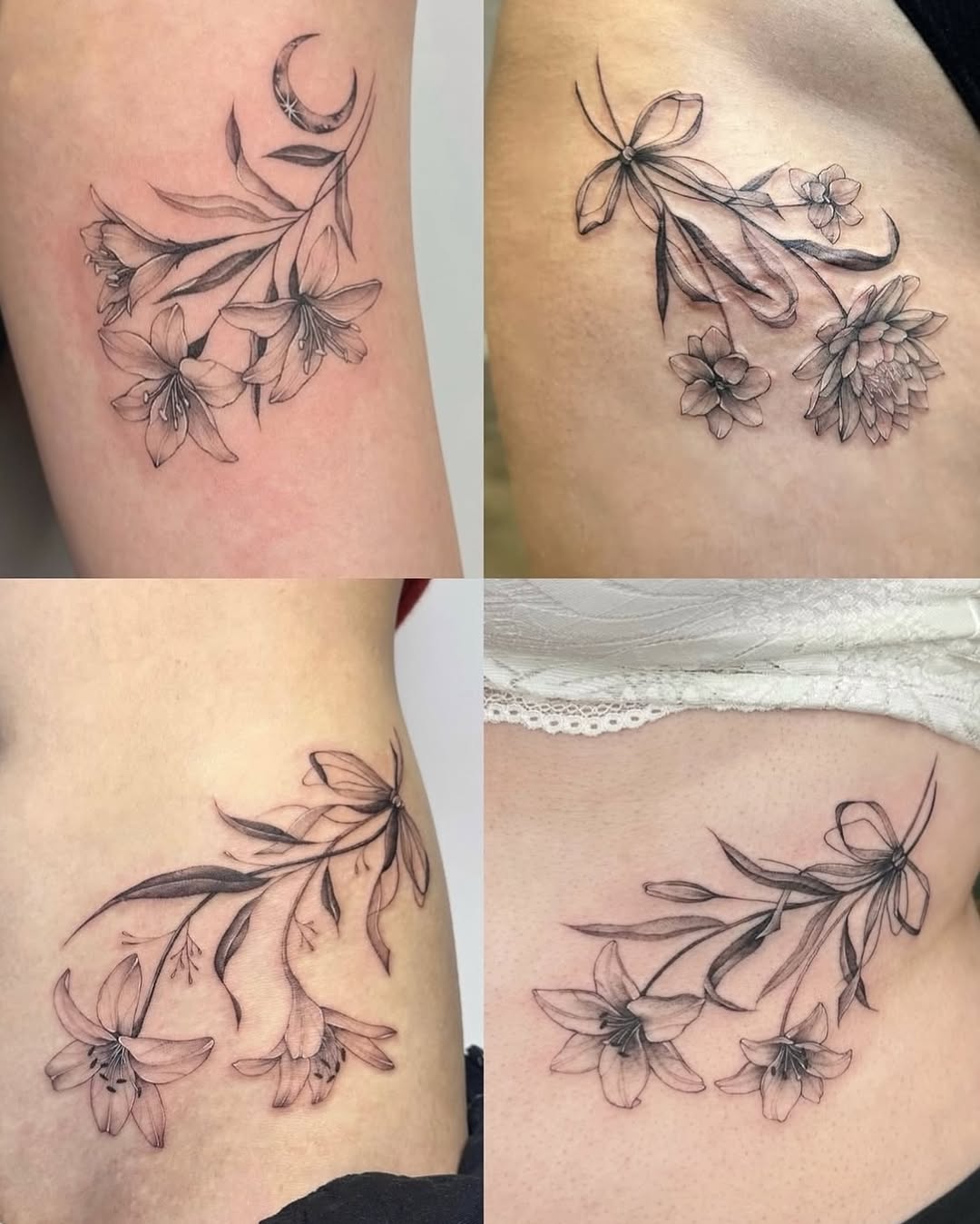 Tattoo by @stellartattooo โ fine_line, black_and_grey