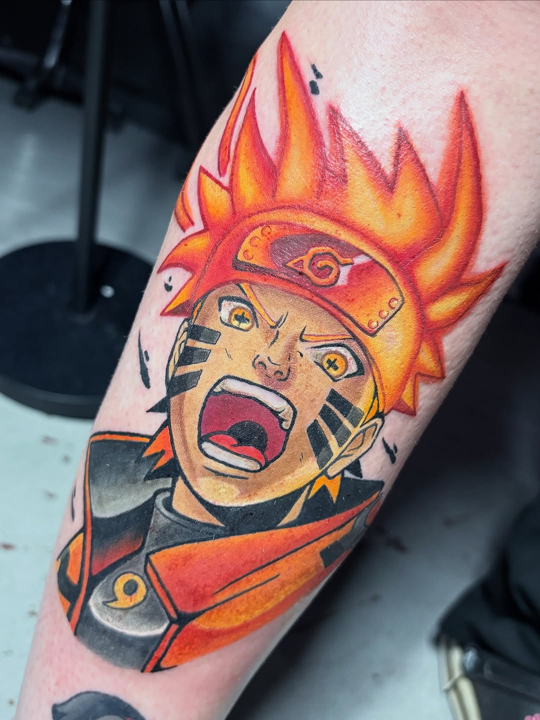 Tattoo by @hhaylayy — anime, new_school