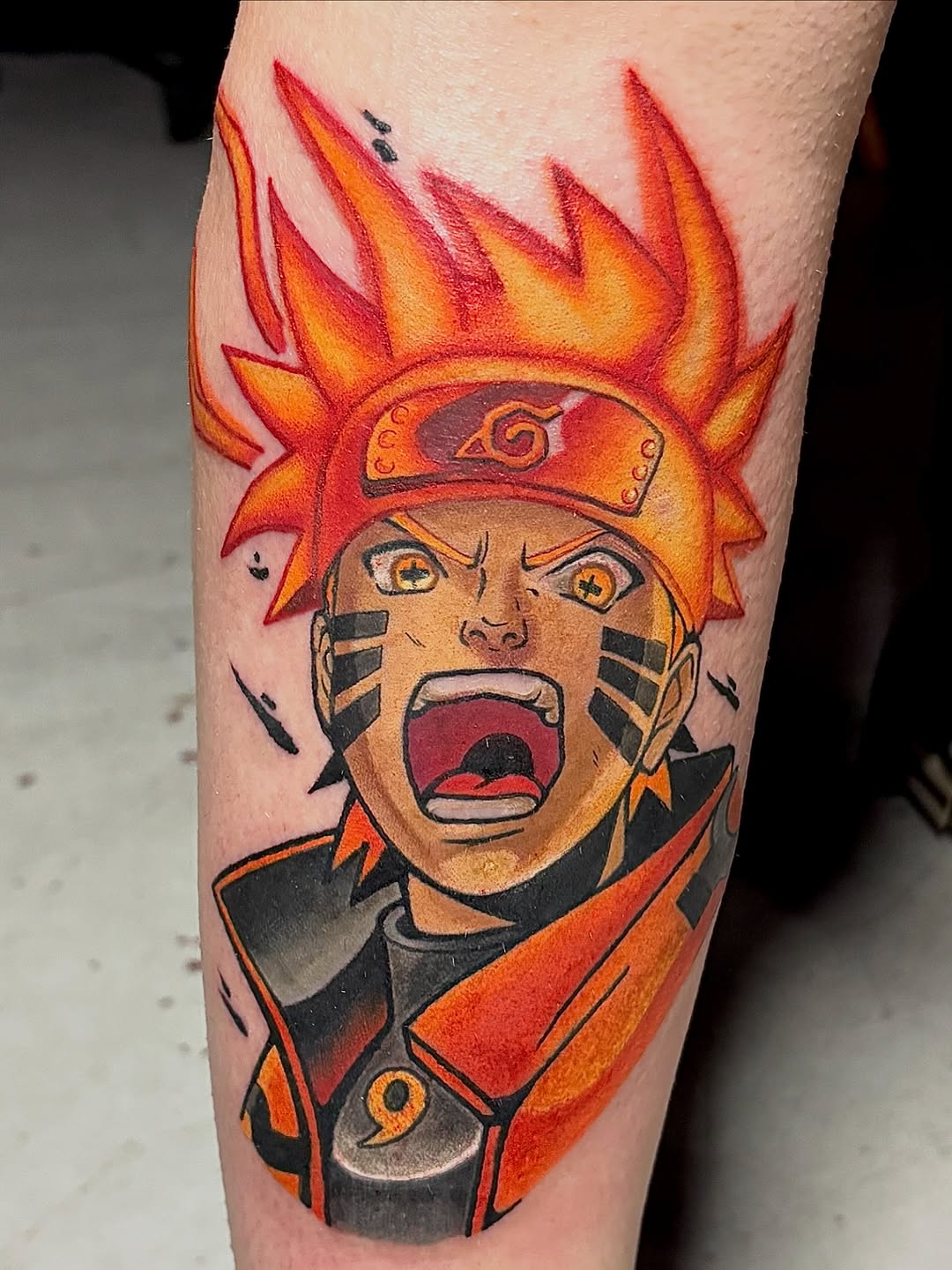 Tattoo by @hhaylayy — anime, neo_traditional