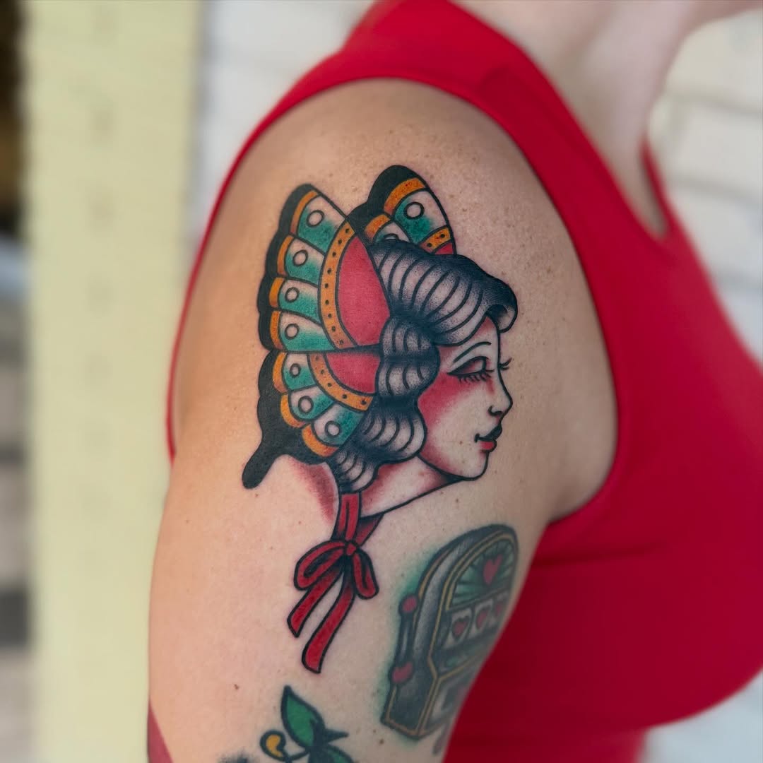 Tattoo by @tatt_brat_ — american_traditional, neo_traditional